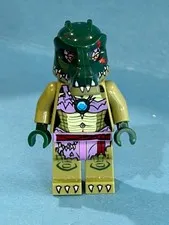 LEGO Legends Chima Minifig loc022 - Crooler - Light Scratches/No Cracks