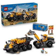 LEGO City Dump Truck & Front End Loader - Building Toy for Boys & Girls, Ages 8+