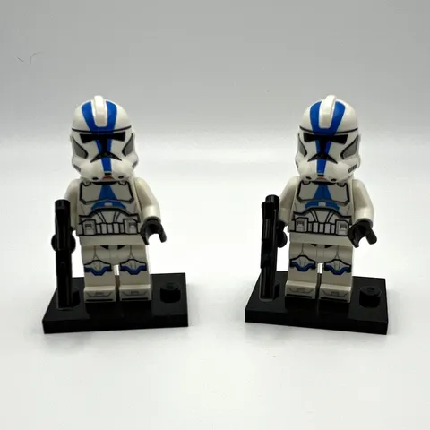 LEGO Star Wars 501st Clone Trooper Minifigures (2) w/ Blasters: sw1094