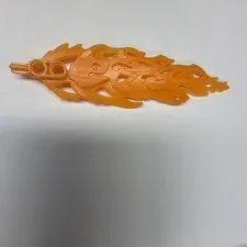 LEGO Bionicle - Replacement - 64297 - Glatorian Flame Sword - Orange