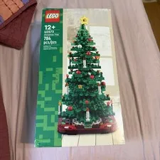 LEGO Christmas Tree (40573) building kit bent Box