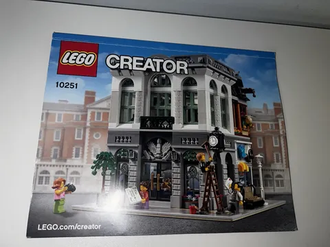 LEGO Creator Expert: Brick Bank (10251) Instruction Manual Only