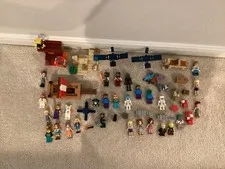 Lego Figures And Pieces Assortment Of Minecraft, Lego Friends And More