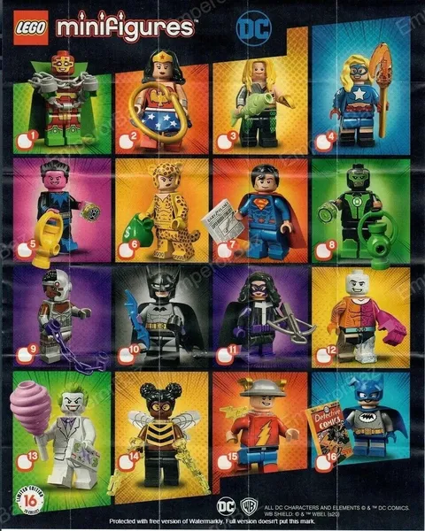 LEGO 71026 DC Super Heroes Collectible Minifigure Series 1 - Choose From List