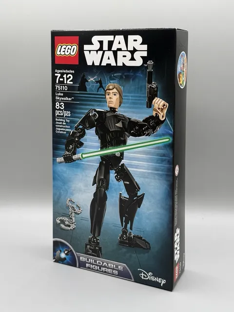 RETIRED LEGO Star Wars Luke Skywalker Buildable Figures 75110 FACTORY SEALED