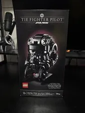 LEGO Star Wars TIE Fighter Pilot Helmet 75274 724 pcs Complete Set 18+