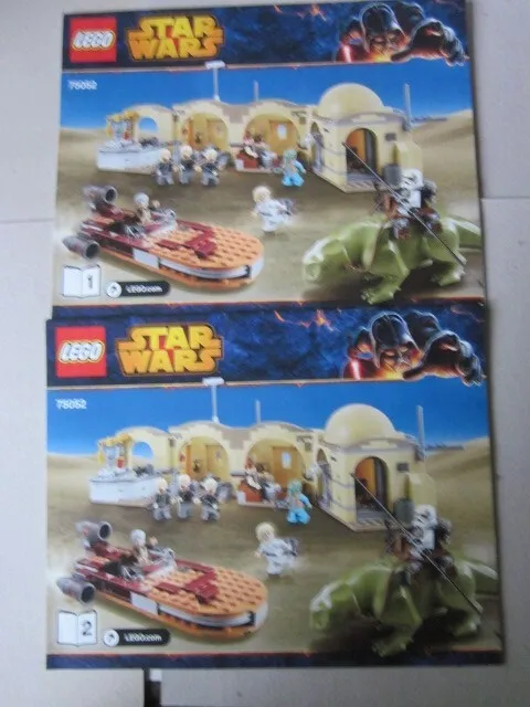 Lego Star Wars 75052 Instructions Instruction Part, Part 1+2