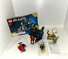 LEGO Atlantis 7978 Angler Attack 100% Complete w Instructions