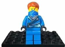 LEGO NINJAGO Rebooted Jay Ninja Minifigure with Orange Hair and Mask