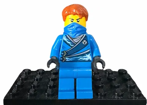 LEGO NINJAGO Rebooted Jay Ninja Minifigure with Orange Hair and Mask