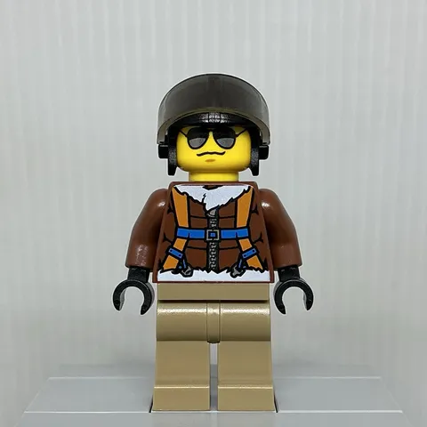 LEGO City Arctic cty0490 Helicrane Pilot Minifigure 60034