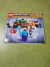 2014 LEGO Minecraft Crafting Box 21116 Manual Booklet Only