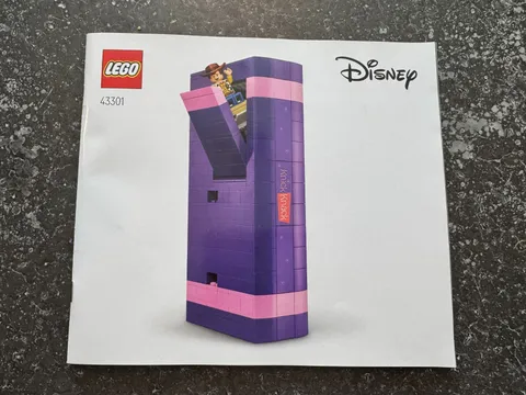 43301 LEGO INSTRUCTION BOOK ONLY manual for Book end Slinky Dog Toy Story purple