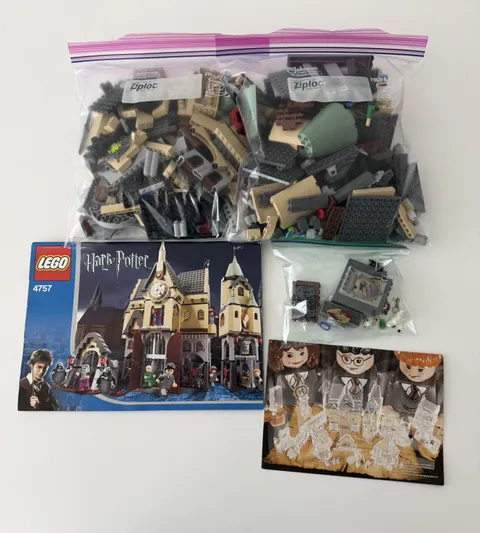 LEGO Harry Potter: Hogwarts Castle (4757) NO MINIFIGS BUILD ONLY
