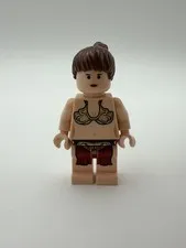 LEGO Princess Leia - Light Nougat, Jabba Slave Outfit STAR WARS MINIFIGURE 6210