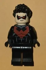 LEGO DC Superheros Batman 2 Nightwing Red Eyes Minifigure sh0085 Set 76011