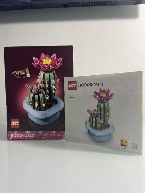 LEGO EMPTY BOX and MANUAL Only Flowering Cactus Building Set 11509 No Legos