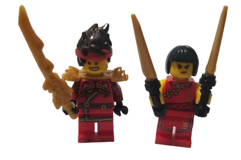 LEGO Ninjago 71685 15th Anniversary Minifigure Lot of 2 Nya & Kai Legacy