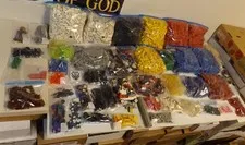 LEGO 30 lbs of Pounds of Assorted Parts Pieces Building Plates Blocks Bulk Lot !