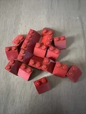 LEGO 3039 Dark Red 45 2 x 2 - 17 Pieces