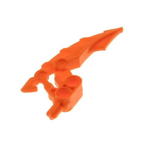 1x LEGO Bionicle Mahri Matoran Blade Orange Weapon Sword 4541469 57563