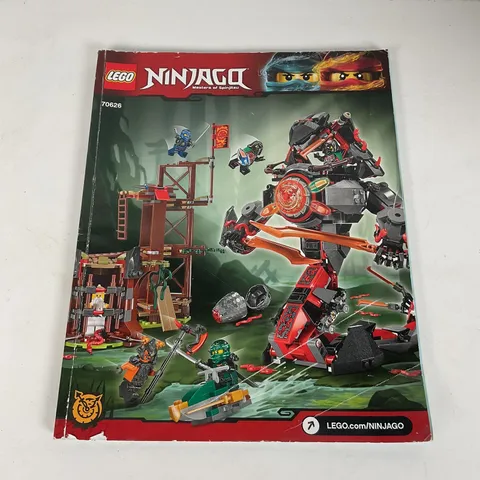LEGO NINJAGO: Dawn of Iron Doom (70626) Instructions Only