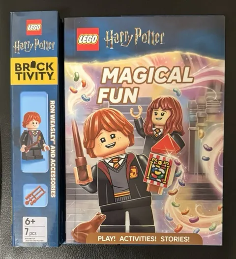 LEGO Harry Potter Magical Fun Book with Ron Weasley Minifigure