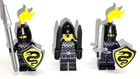 LEGO Knights Castle Minifigures GENUINE Serpent Knights Set Army Bundle NEW