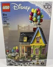 LEGO Disney 'Up' House - 43217 - Complete Set - 598 Pieces - 100th Anniversary