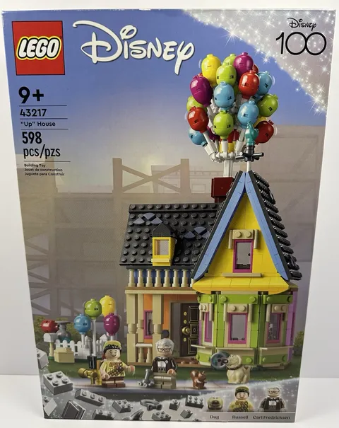 LEGO Disney 'Up' House - 43217 - Complete Set - 598 Pieces - 100th Anniversary