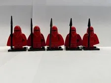 LEGO Star Wars Royal Guard Minifigure sw0040 Sets 6211, 7166, & 7264Lot of 5