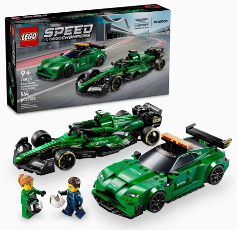 LEGO Speed Champions Aston Martin Safety Car & AMR23 Set 76925 564pcs Age 9+