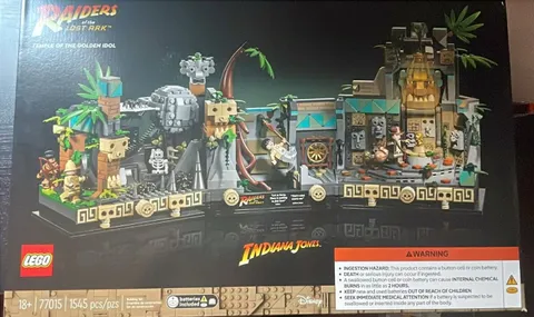 LEGO Indiana Jones Temple of the Golden Idol #77015 from 2023 (Sealed)