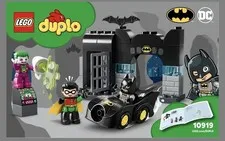 LEGO Duplo Batcave 10919  Batman Robin Joker