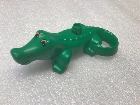 vintage Lego Group Duplo zoo safari animal crocodile croc figure retro decor toy