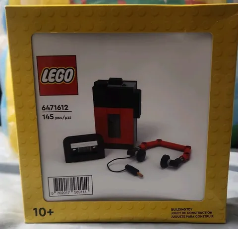LEGO Promotional 6471612 Buildable Cassette Player Retired Reward Set New Sealed