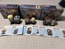 LEGO Lord of The Rings Brickheadz (40632, 40630, 40751) 100% W/ Box + Manuals