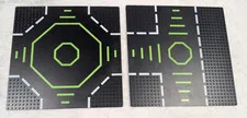 Lego Space Landing Pads Set 6710 Blacktron II Baseplates 6099p02 & 608p02