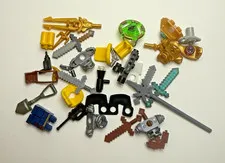 Lego Minifigure Parts and Pieces - Accessories / Weapons