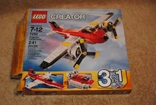 2012 Lego Creator Propeller Adventures 3 in 1 7292 3 Sealed Bags 1 Open Bag