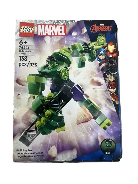 LEGO Marvel 76241 Hulk Mech Armor Incomplete Set 138 Pcs Building Toy Avengers