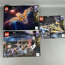 Lego Marvel Infinity Saga Instruction Manual Lot 3 Booklets 76192 76193 76237