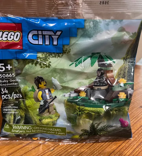 LEGO City - 30665 - Baby Gorilla Encounter Polybag - NEW - SEALED