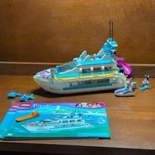 LEGO 41015 Friends Dolphin Cruiser 612pc complete set w/ instructions, no box