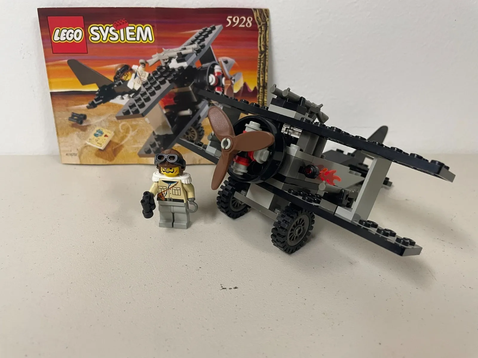 LEGO Adventurers: Bi-Wing Baron (5928) - all pieces and instructions