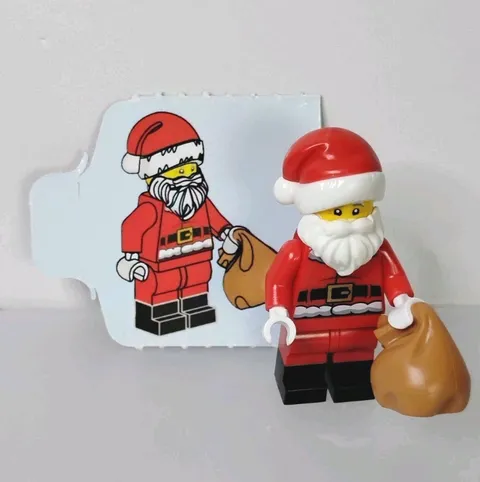 Lego 60475 Minifigure Santa Claus with Toy Sack City Christmas