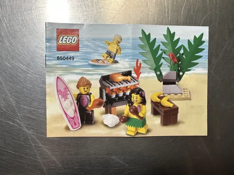 2012 LEGO Surf And BBQ 850449 Manual Booklet Only  Used Condition
