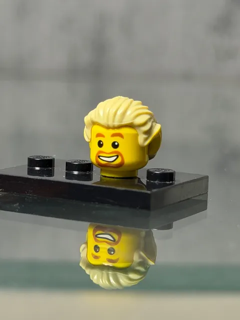 LEGO CMF Series 3 Elf Hair Piece 93230pb01 Tan Yellow Ears Genuine LEGO Hair