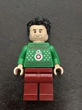 Lego Star Wars Poe Dameron Holiday Sweater Minifigure #sw1117 Set #75279