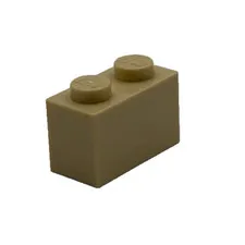 Lego 3004 Tan Brick 1 x 2 Element 300405 4109995